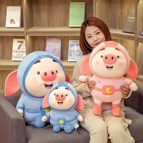 TEDDY DADDY Toy - Cuddly Piggy Pig Stuffed Super Soft Toy for Kids